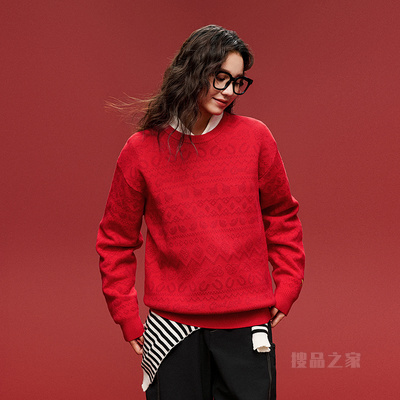 安踏好事发生男子编织衫