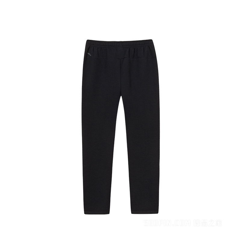 安踏训练男子弹力动型科技针织运动长裤