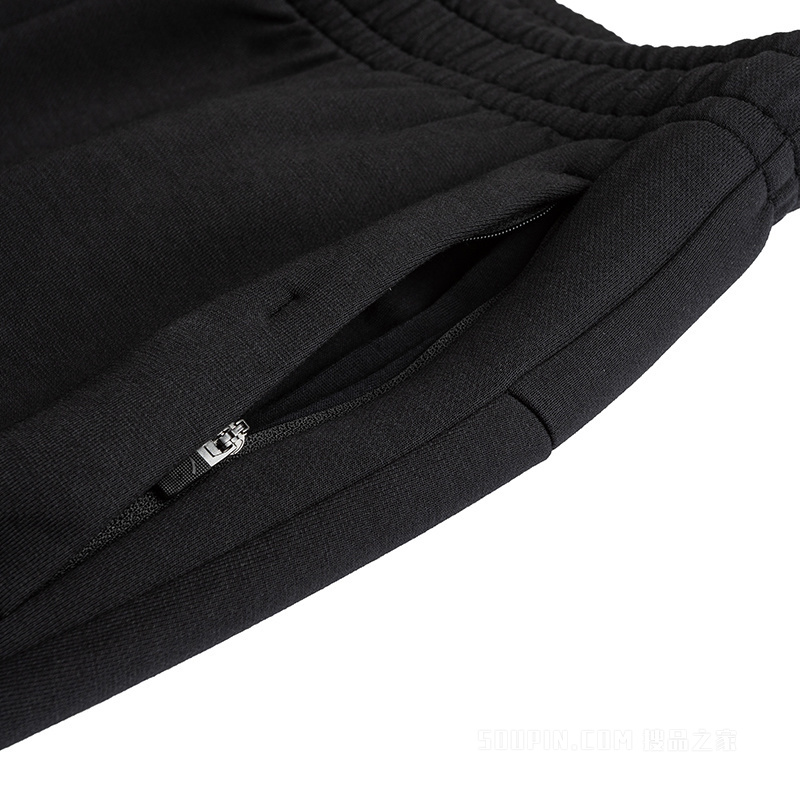 安踏训练男子弹力动型科技针织运动长裤