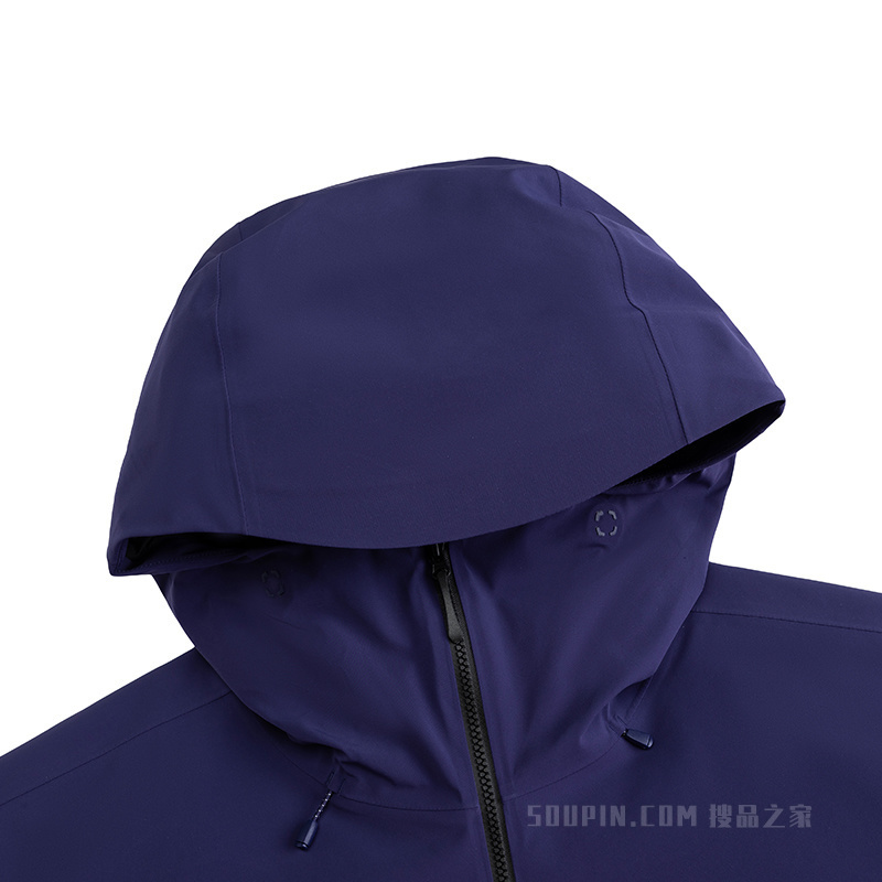 安踏冠军徒步男子无氟防泼水棉服