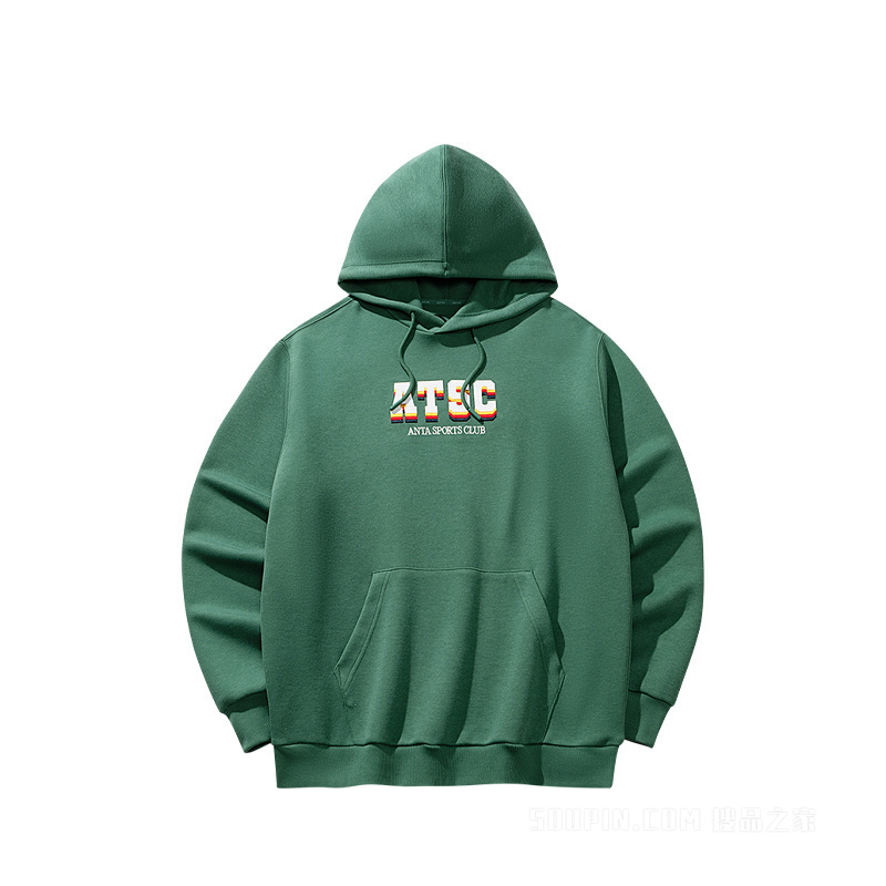 安踏运动复古男子动型科技连帽卫衣