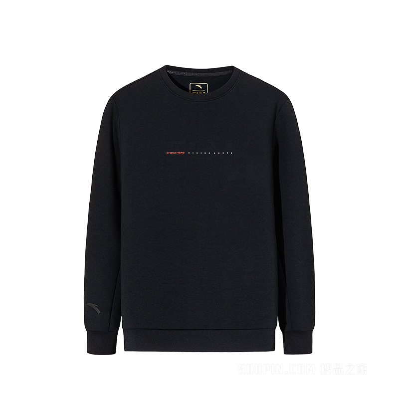 安踏综训系列ANTA CHN男子弹力动型科技套头卫衣