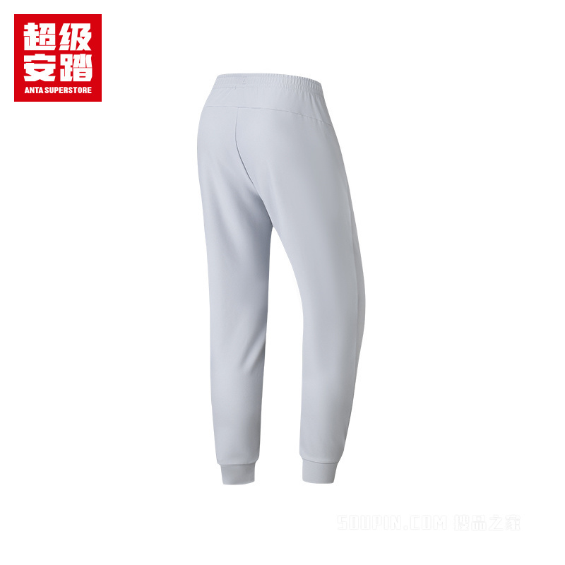 超级安踏训练男子轻暖绒针织运动长裤