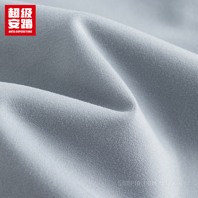 超级安踏训练男子轻暖绒针织运动长裤