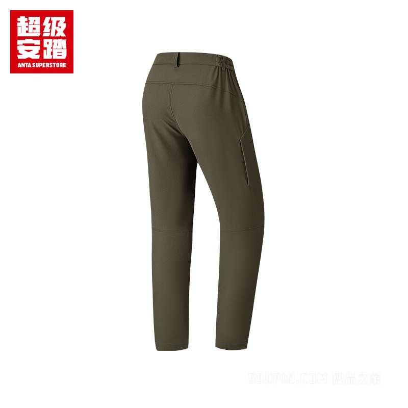 超级安踏徒步男子无氟防泼水梭织运动长裤