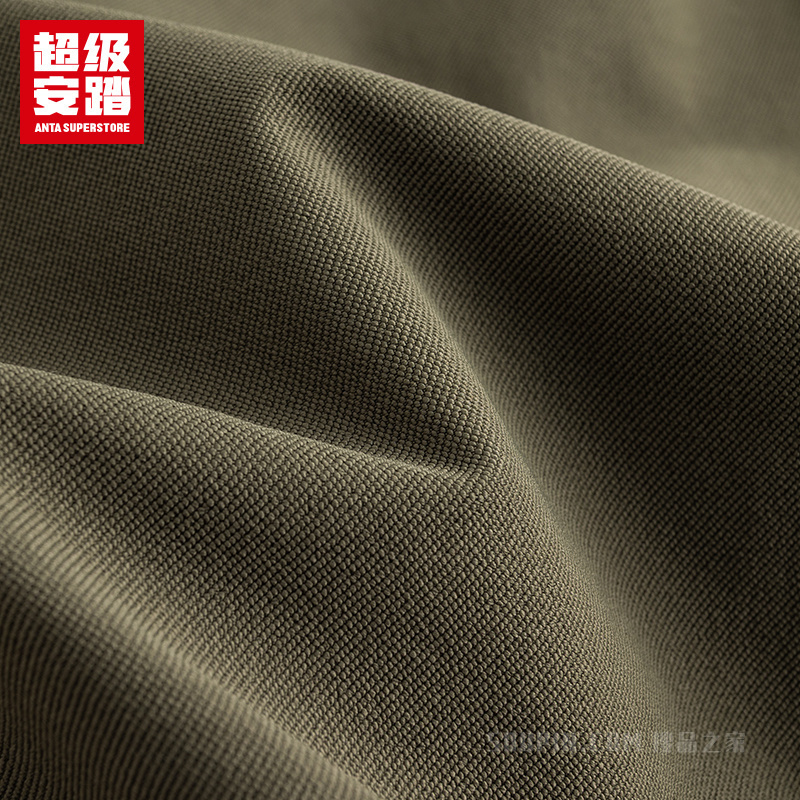 超级安踏徒步男子无氟防泼水梭织运动长裤