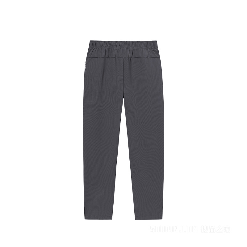 安踏裤吧男子轻暖绒针织运动长裤