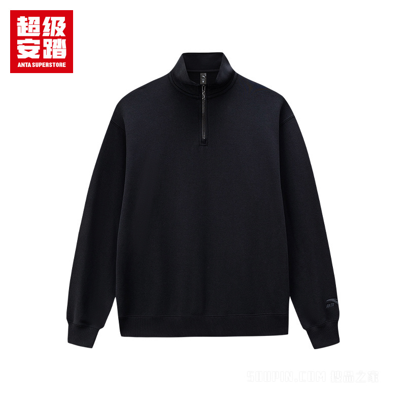 超级安踏运动经典男子套头卫衣
