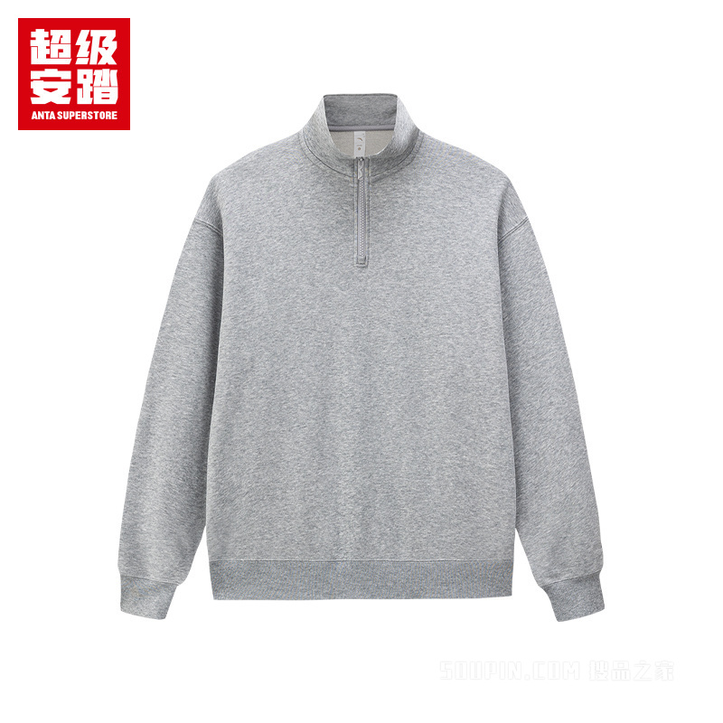 超级安踏运动经典男子套头卫衣