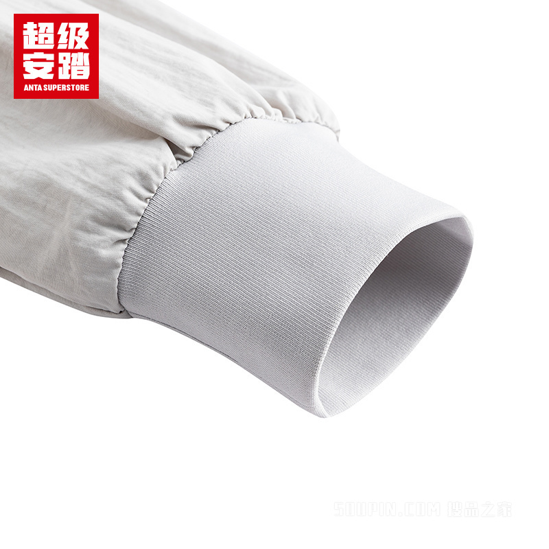 超级安踏篮球男子无氟防泼水套头衫