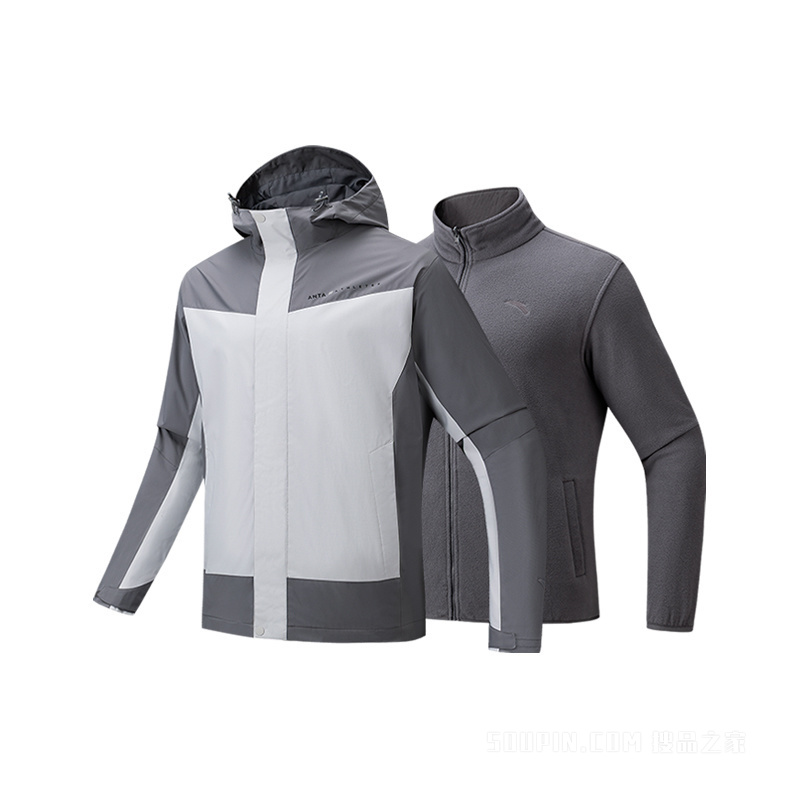 安踏综训系列男子防泼水两件套