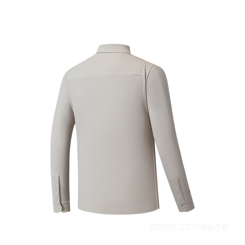 安踏冠军城市轻旅轻暖绒男子长袖针织衫