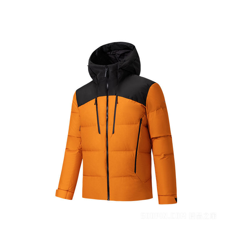 安踏冠军徒步男子防水透湿羽绒服