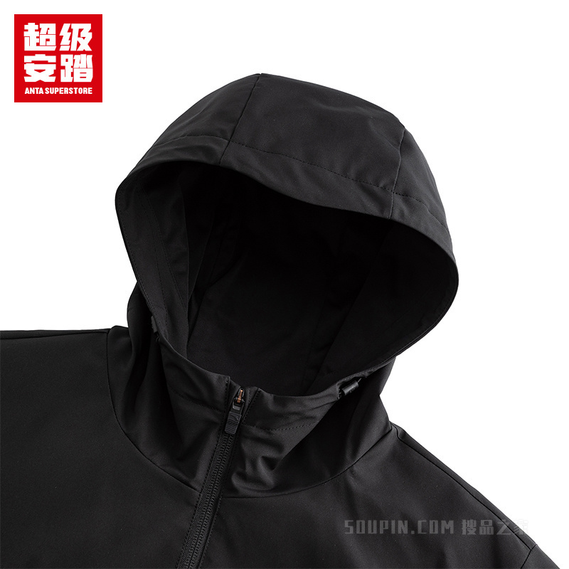 超级安踏跑训系列防泼水男子加厚外套