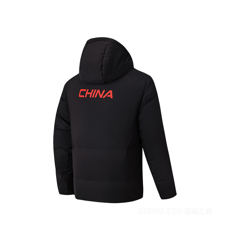 安踏「六度芯羽绒服」综训系列ANTACHN防泼水男子冰甲羽绒