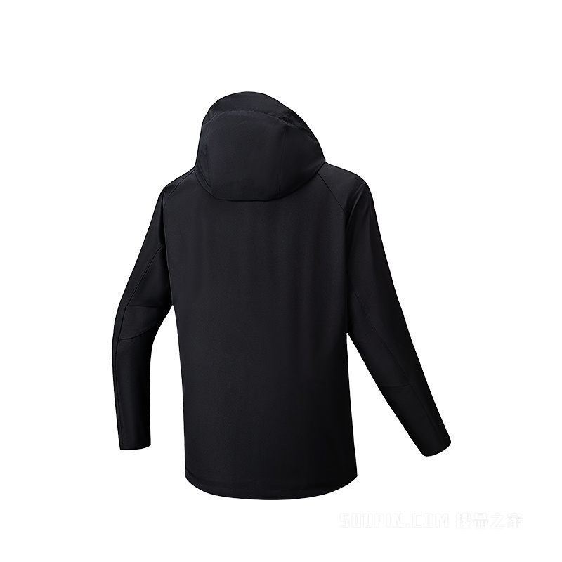 安踏户外露营男子防泼水运动外套