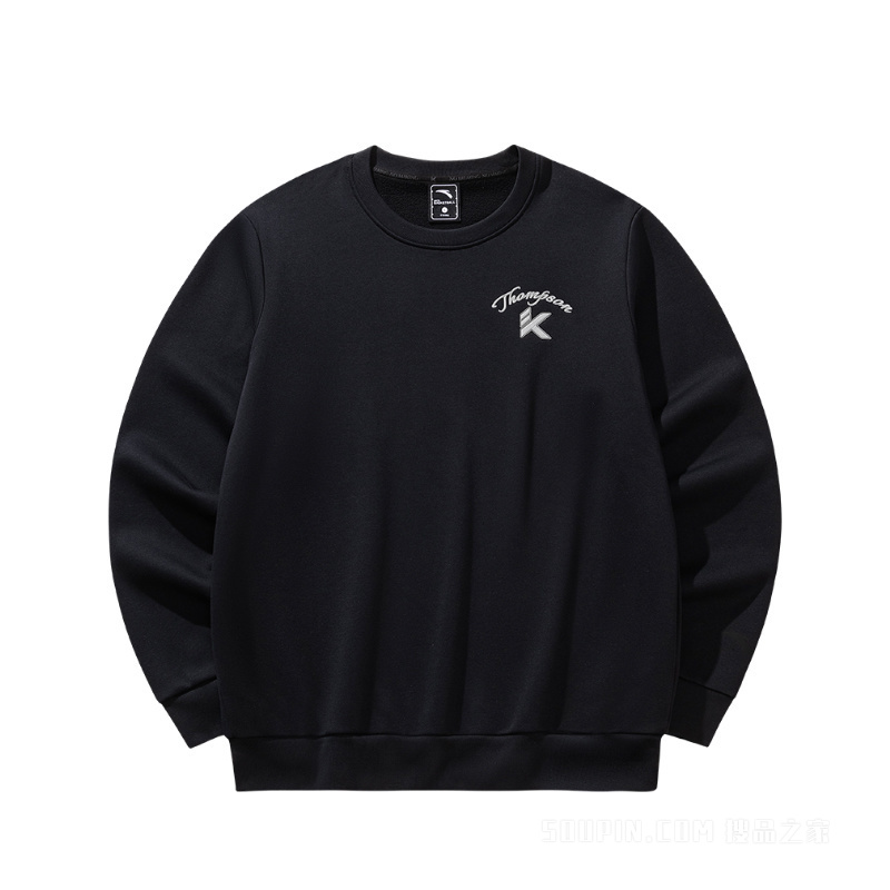 安踏KT弹力动型科技男子套头卫衣