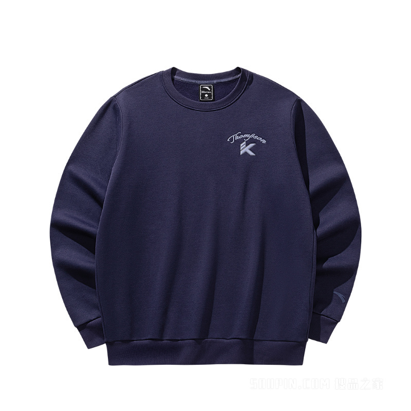 安踏KT弹力动型科技男子套头卫衣