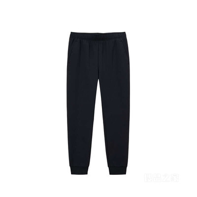 安踏训练男子动型科技加绒针织运动长裤