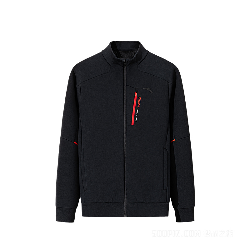 安踏综训系列ANTACHN男子弹力动型科技运动外套