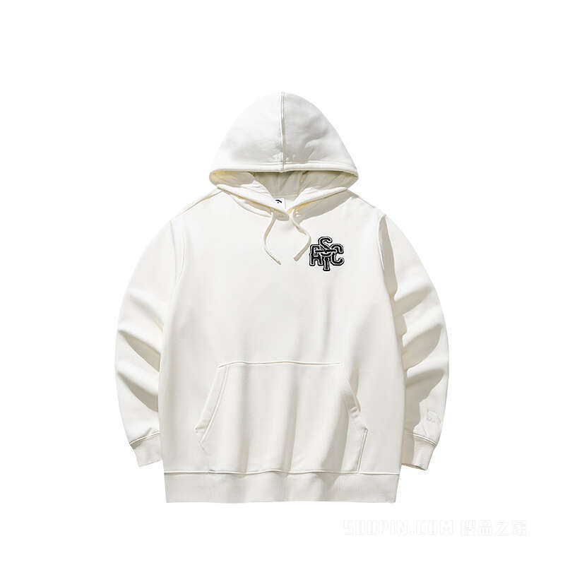 【王一博同款】安踏运动复古男子动型科技连帽卫衣