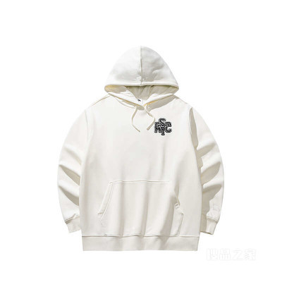 【王一博同款】安踏运动复古男子动型科技连帽卫衣