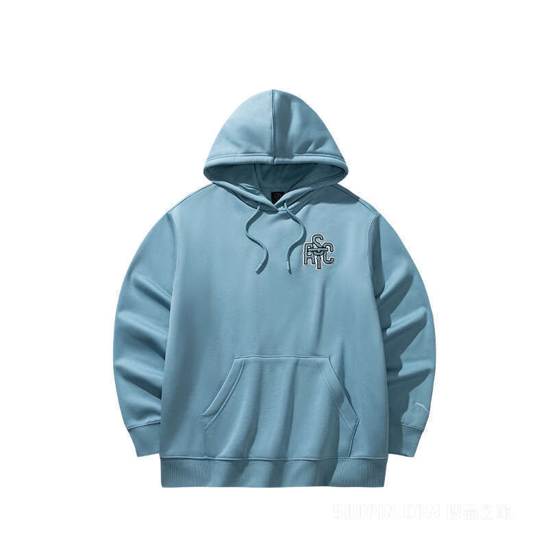 【王一博同款】安踏运动复古男子动型科技连帽卫衣