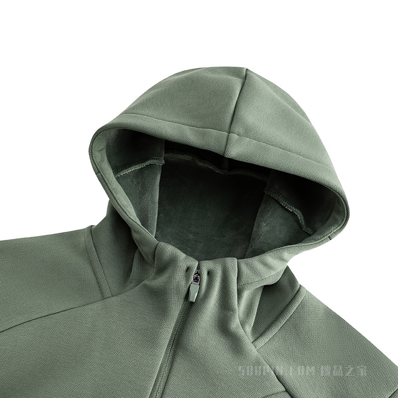 安踏训练男子密暖绒加绒运动外套