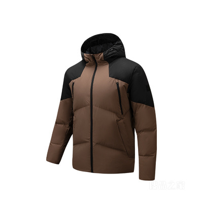 安踏「六度芯羽绒服」训练防泼水男子羽绒服