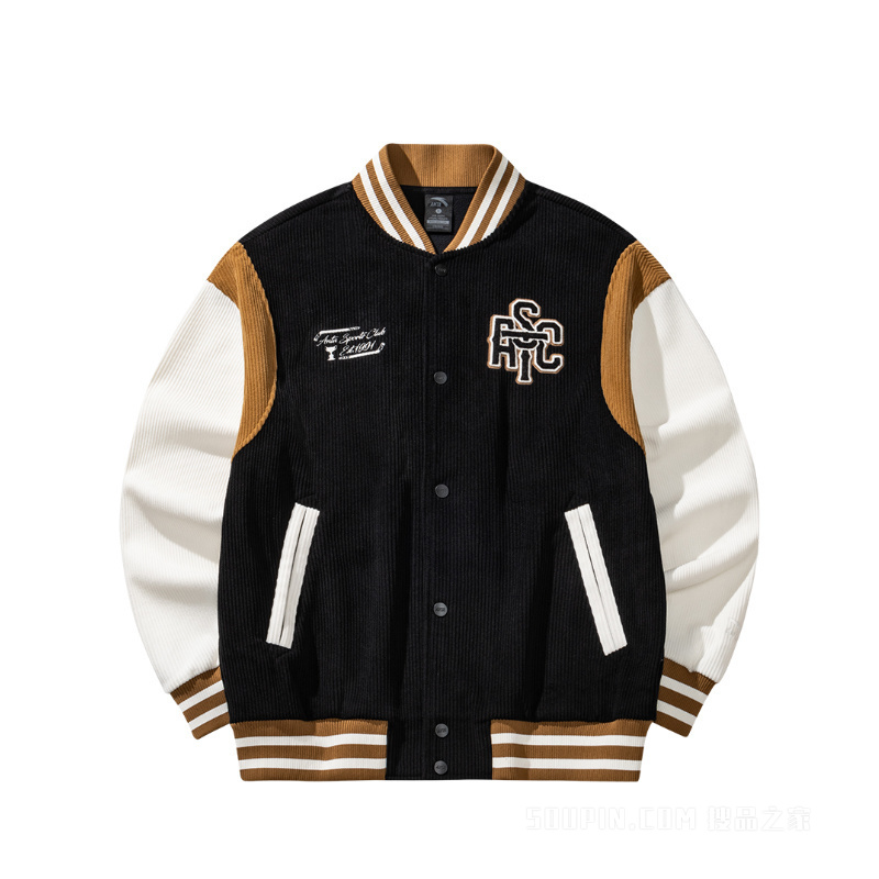 安踏运动复古男子加绒运动外套