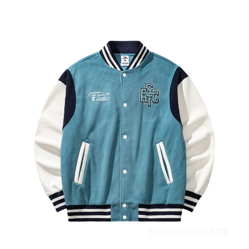 安踏运动复古男子加绒运动外套