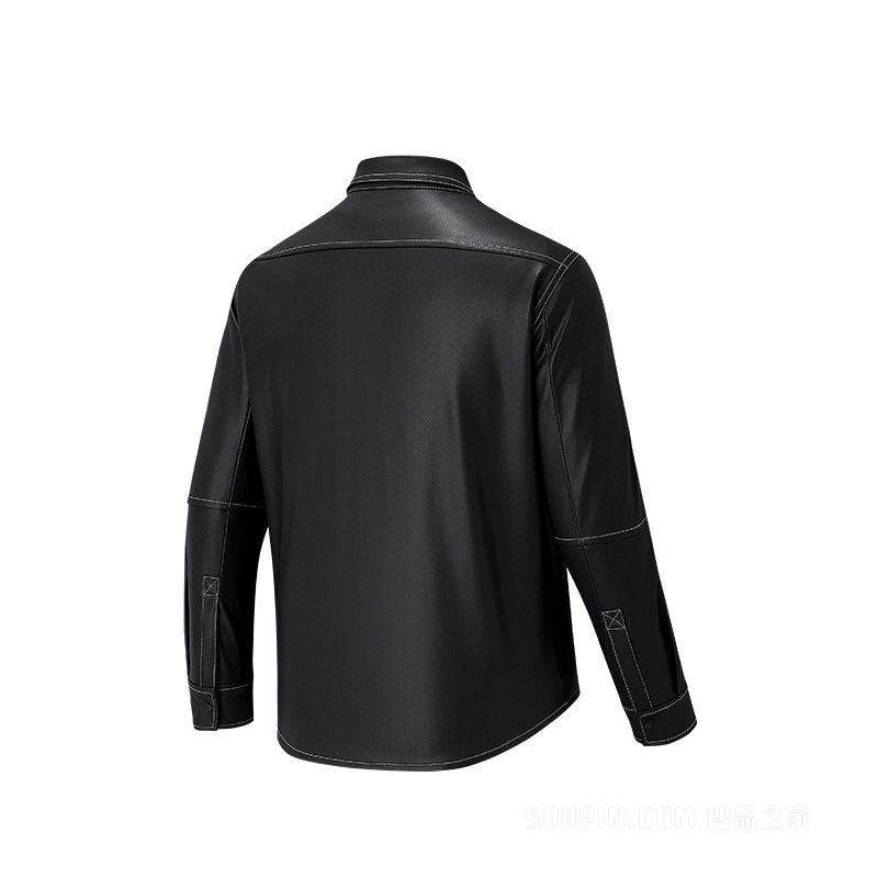 ANTAZERO × KRIS | 纯素皮革系列男子防风衬衫