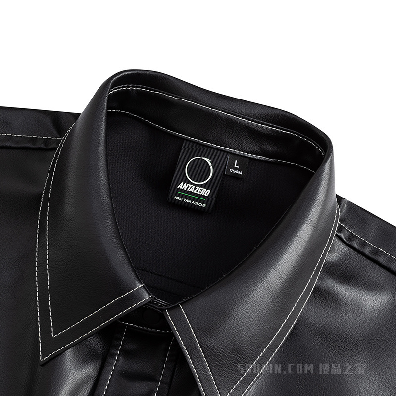 ANTAZERO × KRIS | 纯素皮革系列男子防风衬衫