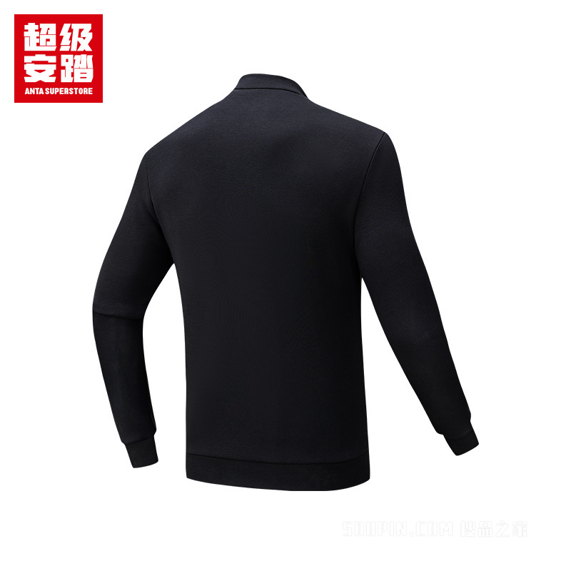 超级安踏训练男子针织运动外套