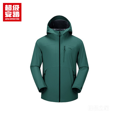 超级安踏徒步男子青松壳PRO冲锋衣