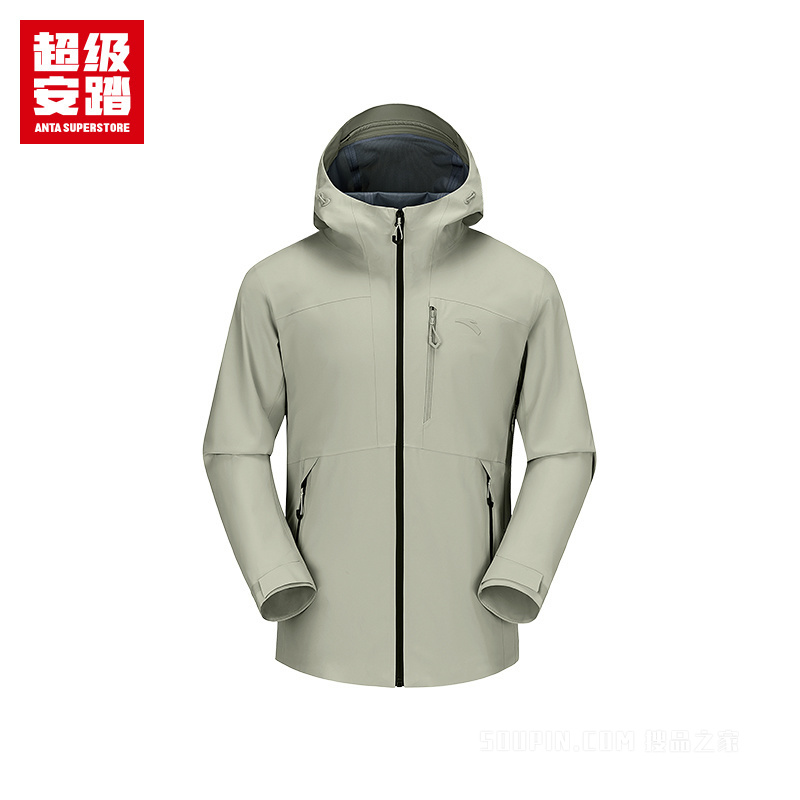 超级安踏徒步男子青松壳PRO冲锋衣