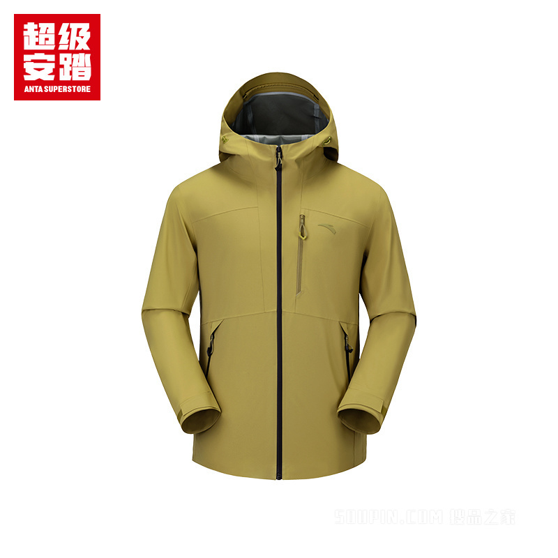 超级安踏徒步男子青松壳PRO冲锋衣