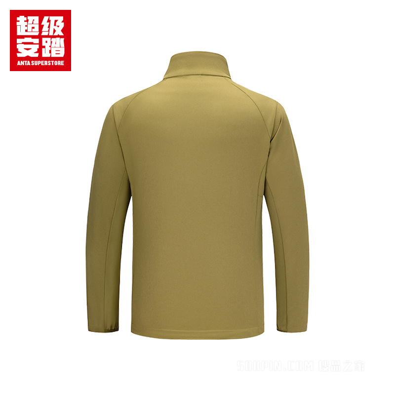 超级安踏徒步男子无氟防泼水梭织厚外套