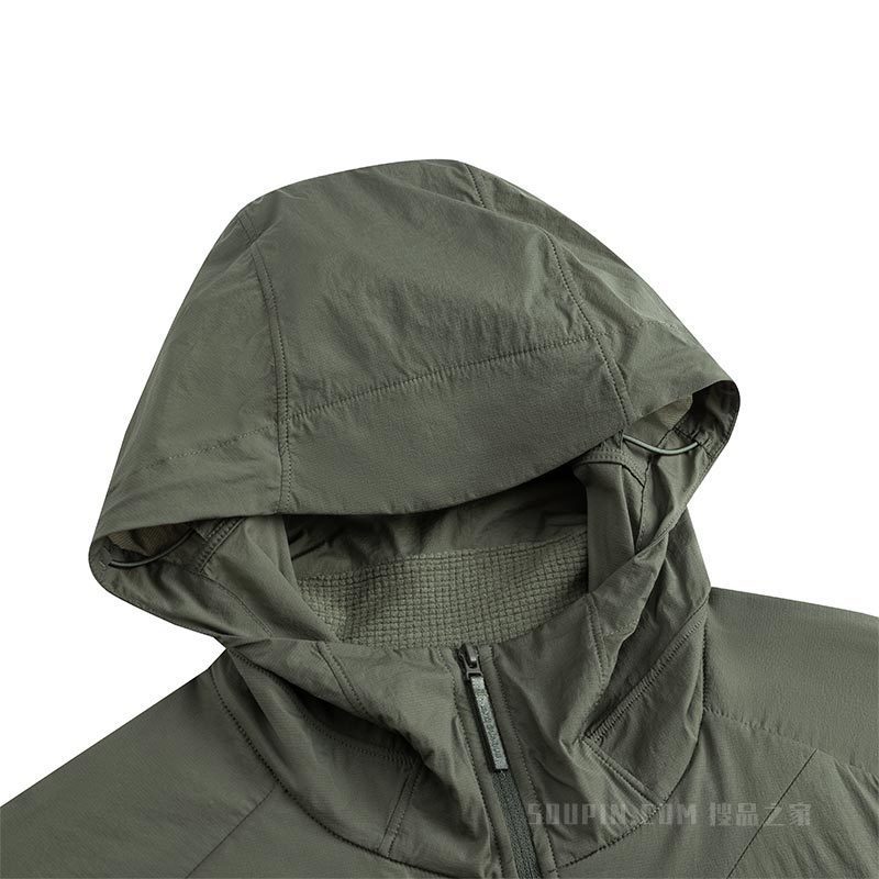 安踏冠军徒步男子针织运动外套