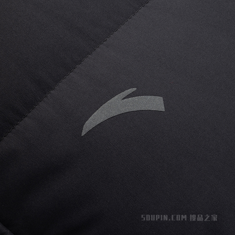 安踏综训系列男子防泼水防风长款羽绒服