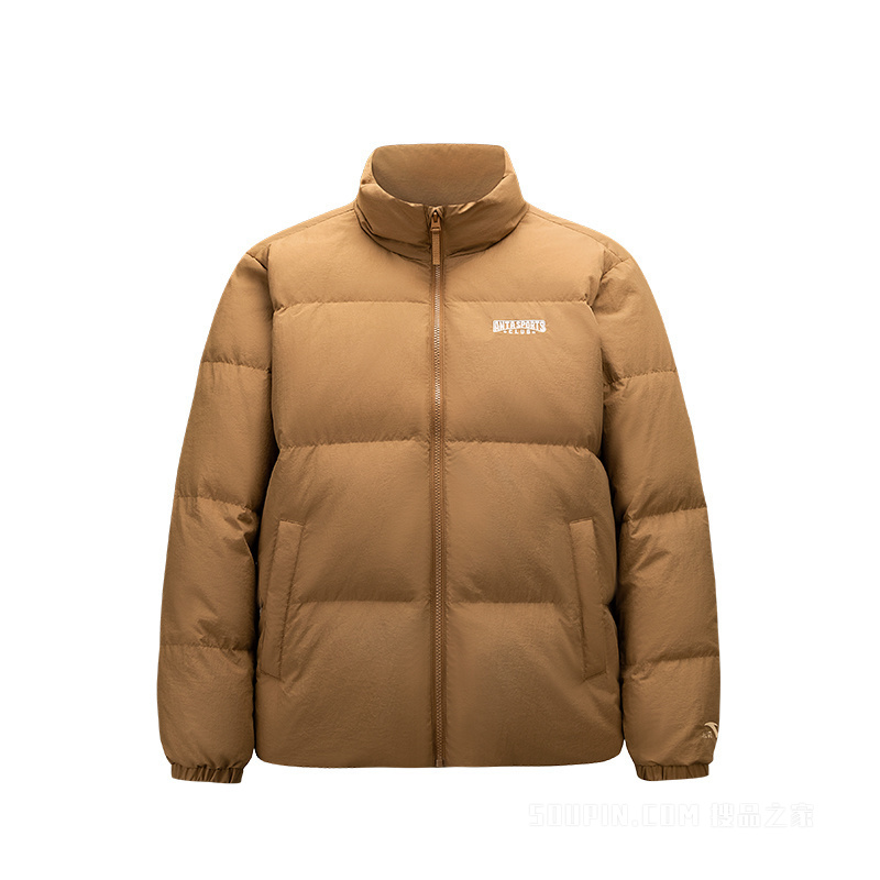 安踏「多彩羽绒」运动复古男子防泼水羽绒服