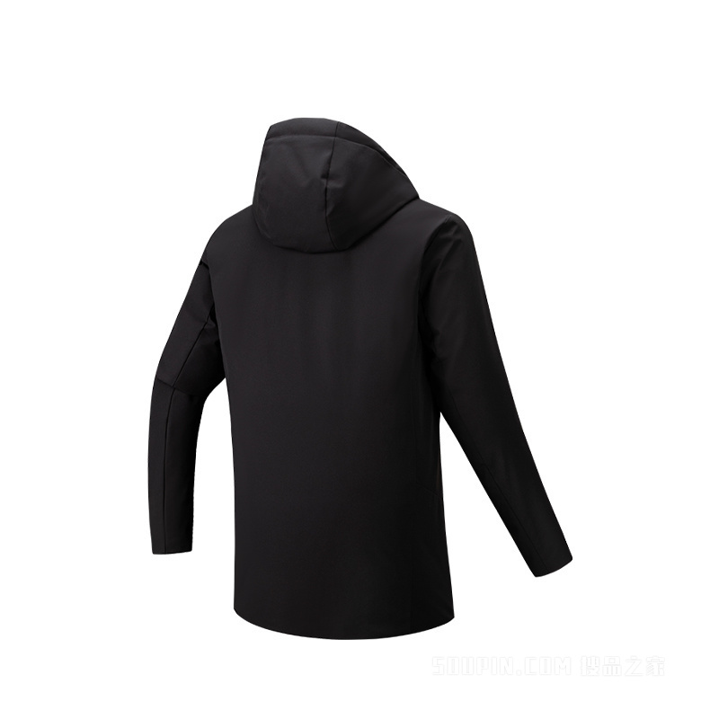 安踏「六度芯羽绒服」综训系列ANTACHN防泼水防风男子中长款冰甲羽绒