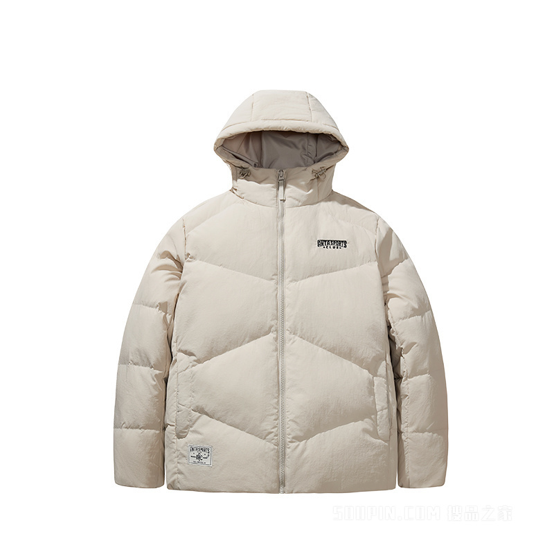 【樊振东同款】安踏「多彩羽绒」运动复古男子防泼水羽绒服
