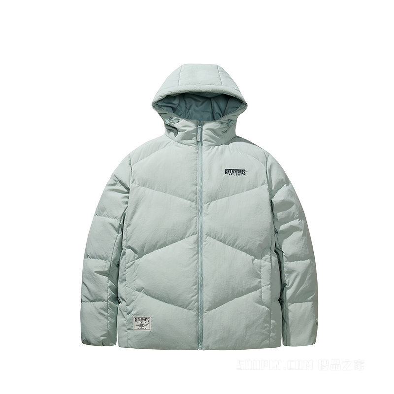 【樊振东同款】安踏「多彩羽绒」运动复古男子防泼水羽绒服