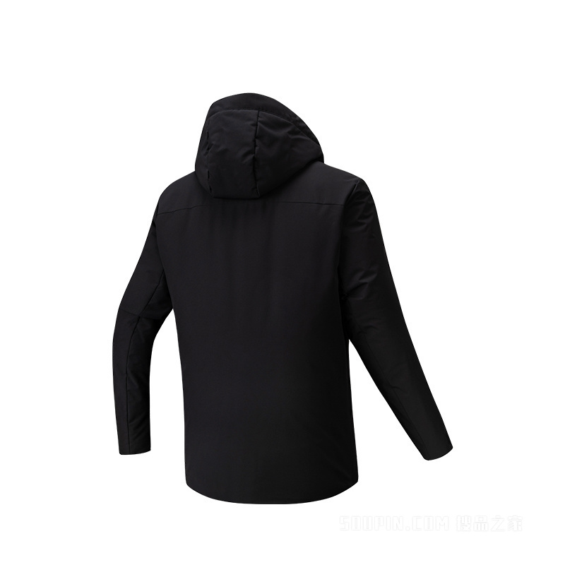 安踏「六度芯羽绒服」综训系列ANTACHN防泼水男子中长款冰甲羽绒