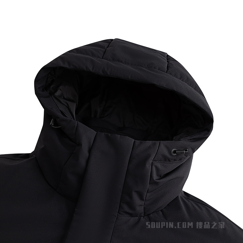 安踏「六度芯羽绒服」综训系列ANTACHN防泼水男子中长款冰甲羽绒