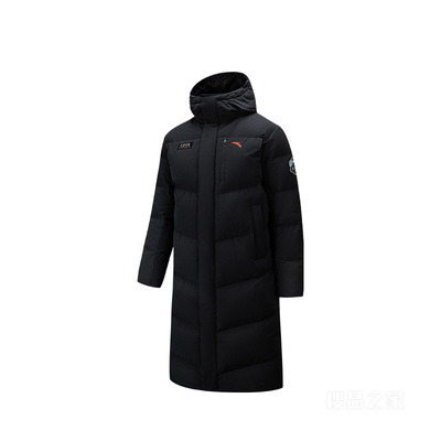 安踏「六度芯羽绒服」综训系列ANTACHN防泼水防风男子长款安踏大白羽绒