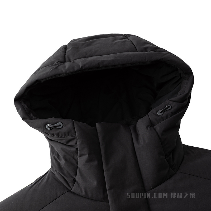 安踏「六度芯羽绒服」训练防泼水防风男子中长款羽绒服