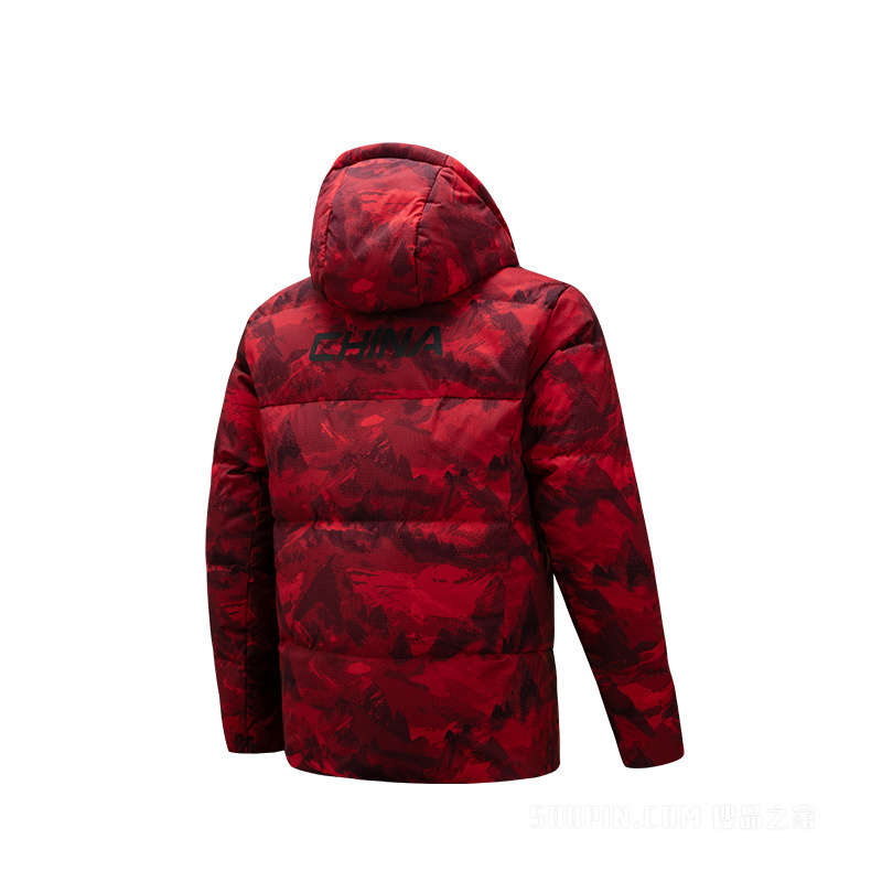 安踏「六度芯羽绒服」综训系列ANTACHN防泼水男子冰甲羽绒