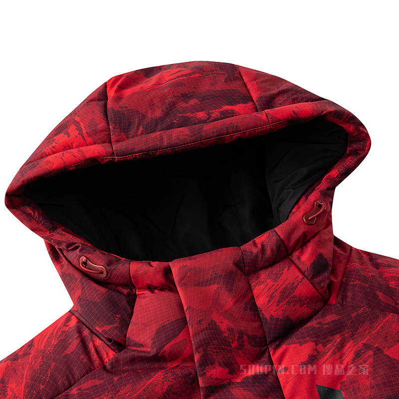 安踏「六度芯羽绒服」综训系列ANTACHN防泼水男子冰甲羽绒